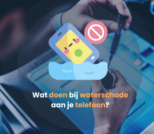Telefoon waterschade – eerste hulp en reparatie